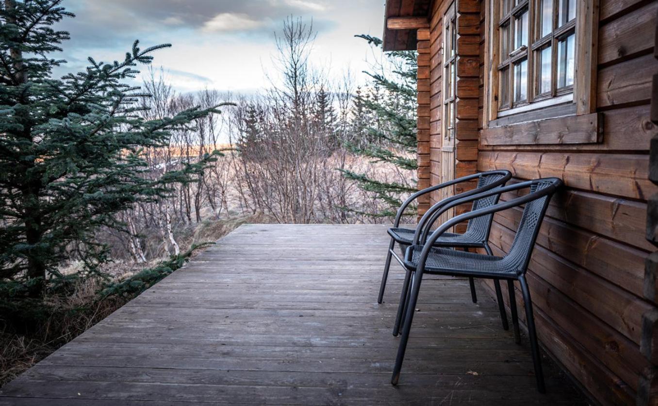 Arngrimslundur Cottages Флудир Экстерьер фото