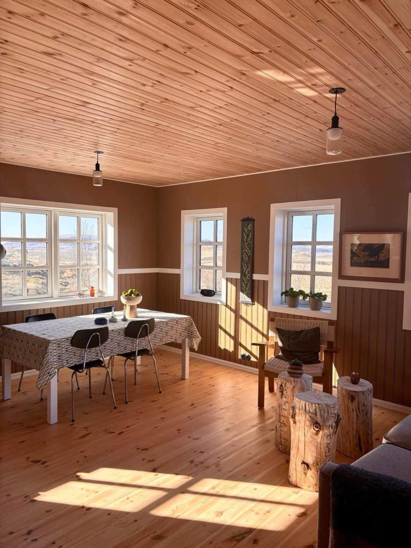 Arngrimslundur Cottages Флудир Экстерьер фото