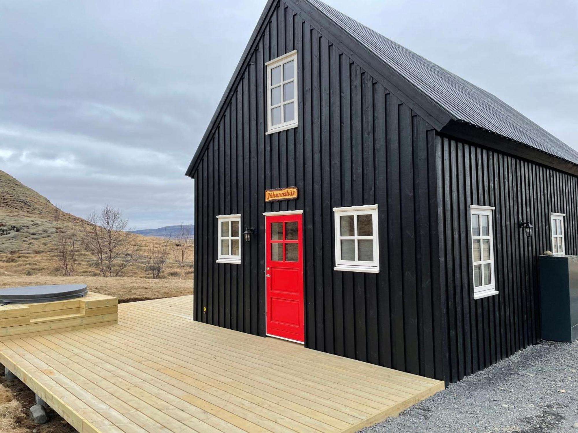 Arngrimslundur Cottages Флудир Экстерьер фото